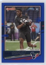 2020 Panini Donruss Rookie Press Proof Blue Isaiah Coulter #282 9mb