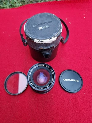 OBJECTIF OLYMPUS OM SYSTEM ZUIKO MC AUTO W 35 MM 1:2 DEFAUTS - Photo 1/4