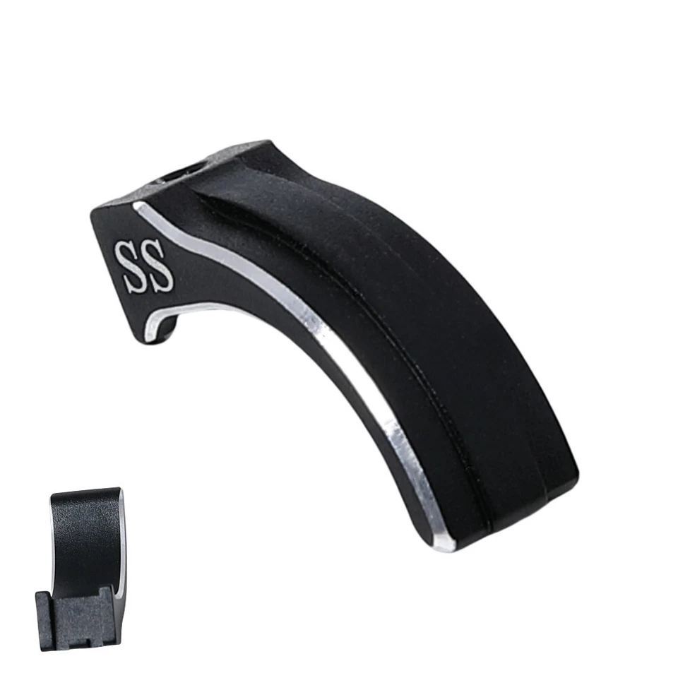 Gatillo de freno CNC Metal S 15 mm SS 13 mm para pieza de transmisor Futaba 4PX 7PX 7PXR Foto 2 de 2