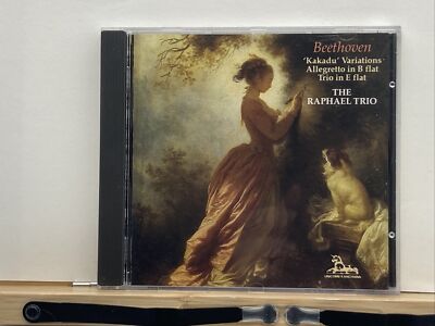 Beethoven Kamadu Variations Allegretto In B Flat Trio In E Flat Raphael Trio CD