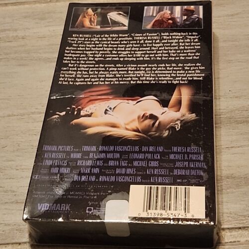 Whore (VHS) Theresa Russell, Ken Russell, VIDMARK Entertainment! VHS! BRAND NEW! - Picture 2 of 3