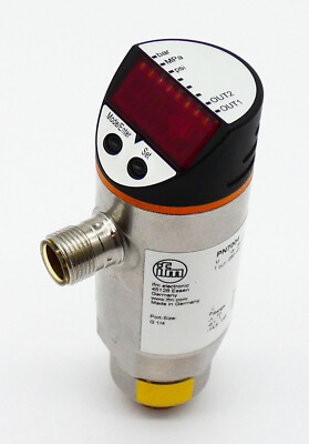 ifm electronic PN7004 18-36VDC 250mA IO-Link Drucksensor mit Display -used2-