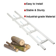 7ft Chainsaw Milling Rail Guide Rail Mill Guide System  4 Crossbar Kits