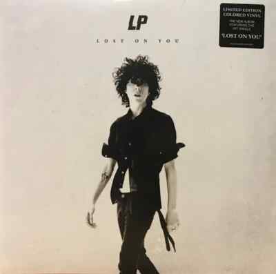 2xLP L.P. Lost On You BEIGE WITH MULTI-COLORED SPECKLES NEAR MINT Vagrant Re