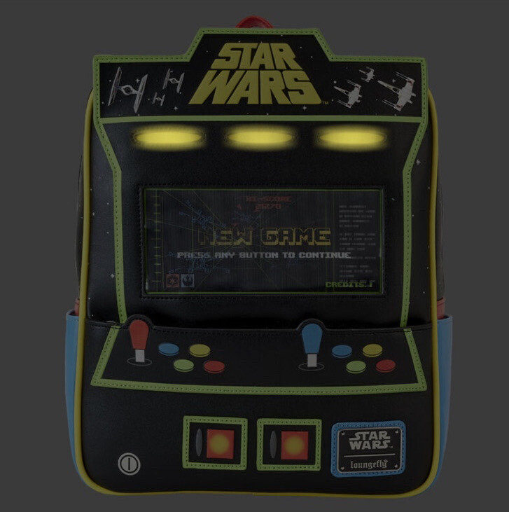 Loungefly Star Wars Vintage Video Game Lenticular Mini  display picture 2