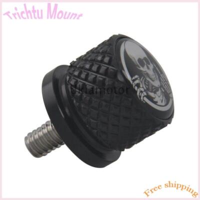 6mm Motorrad Sitz Bolt Schraube Mutter Schädel für Harley Davidson Street Glide