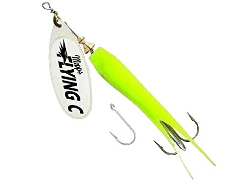 Lot De Cuillers Vintage Pour Pêche Au Musky – A L & W, Spinner – Très Anciennes (lot #10922)