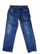 USA Works Jeans Men's 36x32 Gusset Denim 100 Cotton Work Pants Made In USA