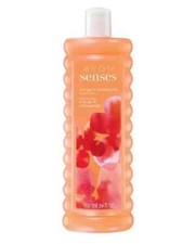 Avon Senses ORANGE  HONEYSUCKLE Bubble Bath Lg 24oz  SEALED  FREE SHIPPING