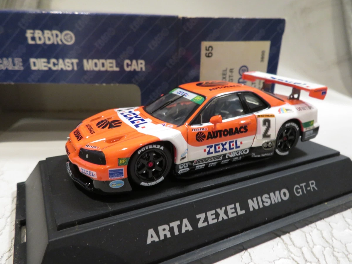 1/43 ebbro Nissan Skyline NISMO GT-R GTR ARTA ZEXEL diecast eBay INDOOR RACER RC 43 LOCTITE ZEXEL GT-R