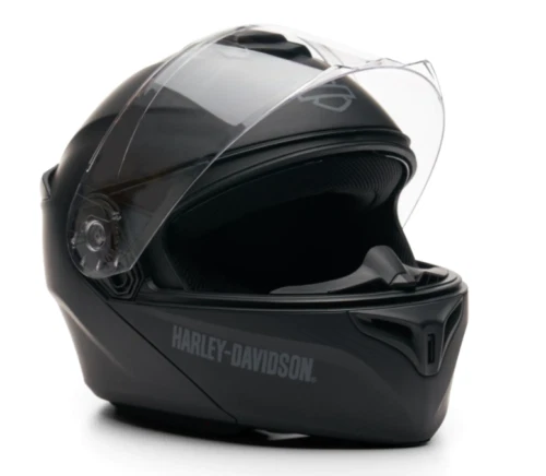 Harley Davidson Outrush R Modular Bluetooth Helmet Matte Black 98100-22EX - Image 4 of 4