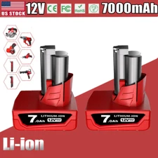 2Pack 7.0Ah For Milwaukee 48-11-2460 for M12 LITHIUM Extended Capacity Battery