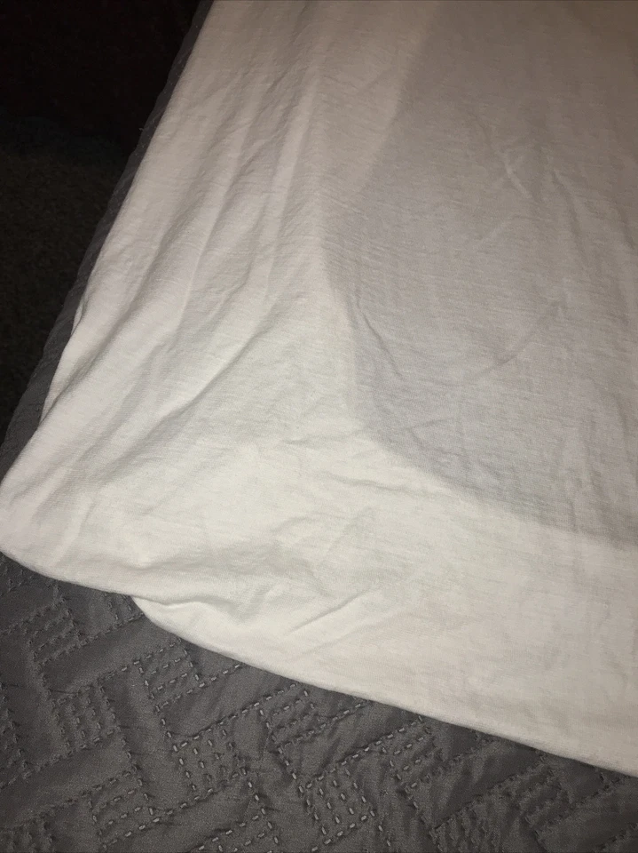 Sábana bajera CARTERS azul pastel rimas infantiles 2 esquinas ajustables vintage Foto 3 de 4