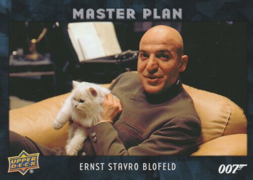 2021 James Bond Villains Henchmen Master Plan Insert MP-3 Ernst Stavro Blofeld - Picture 1 of 1