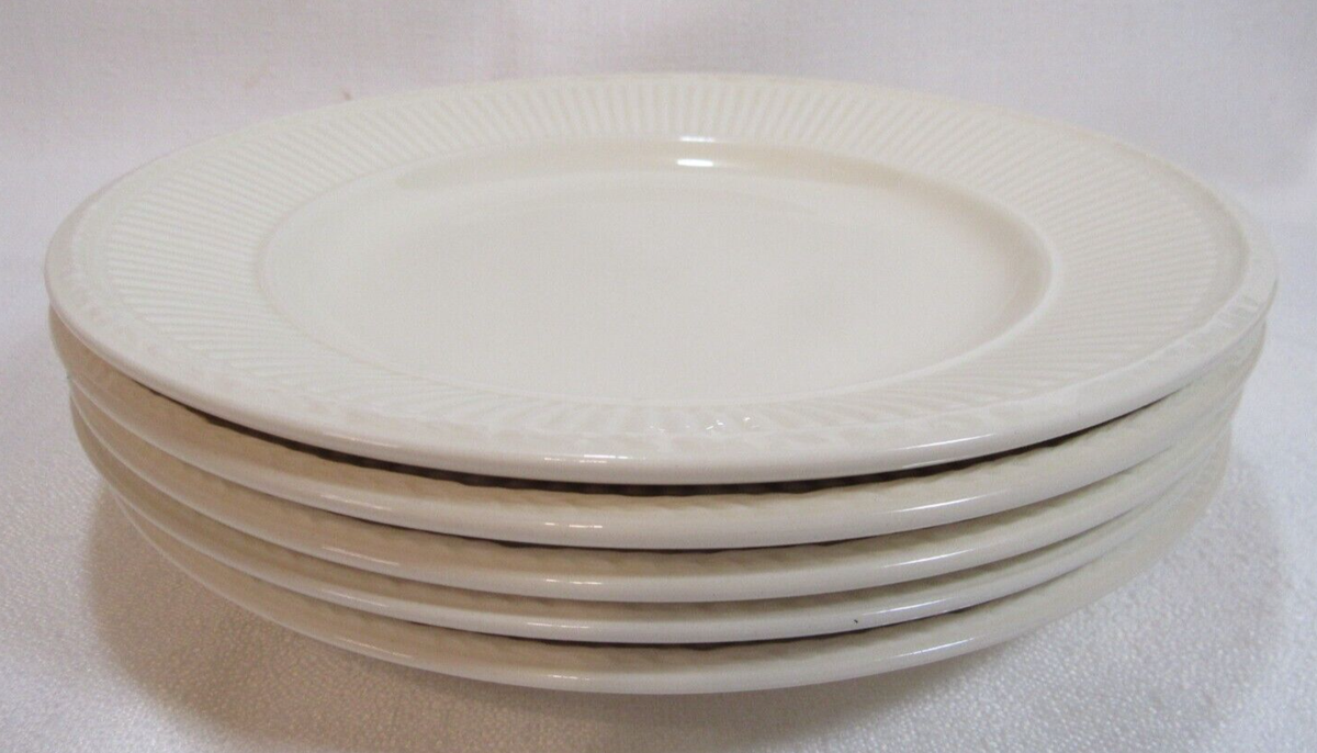 Wedgwood Queen's Ware England Vintage EDME Five (5) Salad Plates