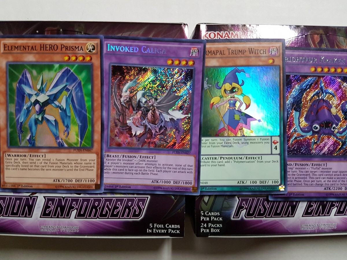 Yu-Gi-Oh Fusion Enforcers Secret & Super Rare - YOU PICK FROM LIST | eBay