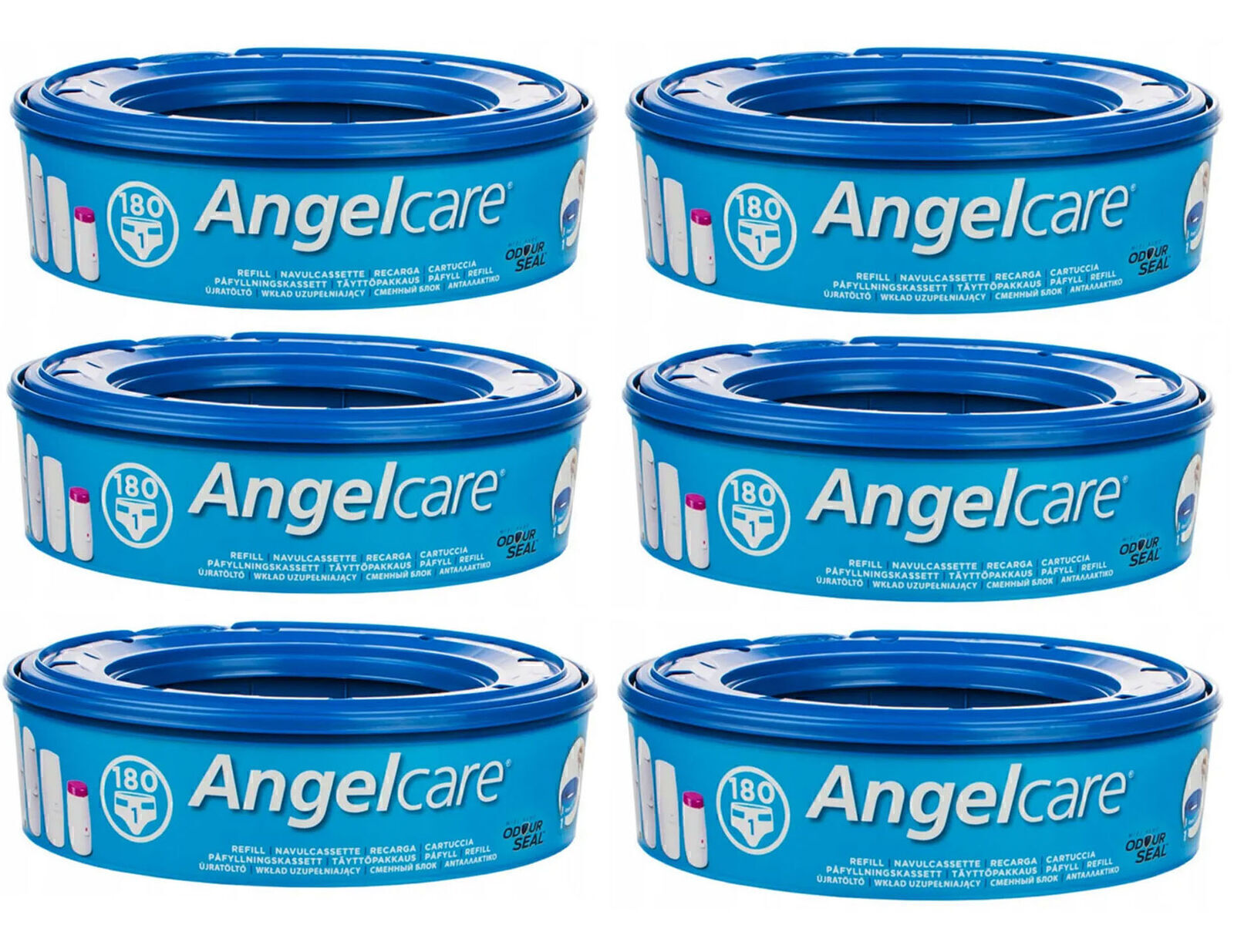 Cassette di ricarica Angelcare per secchi pannolini Comfort Plus e Deluxe a...