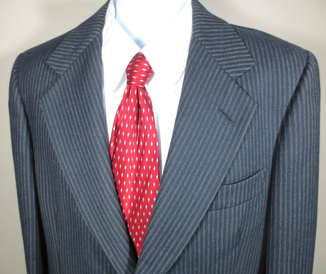 Vintage CHRISTIAN DIOR Old Label Blazer 40? L Wide Lapel Retro 