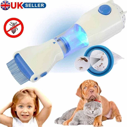 Lice Zapper Electric Electronic Head Kids Nit Comb Kills Headlice UK - Picture 1 of 12