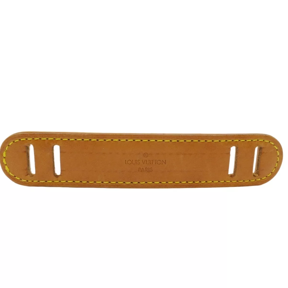 Authentic LOUIS VUITTON Shoulder Strap Shoulder Pad Brown Leather #204044