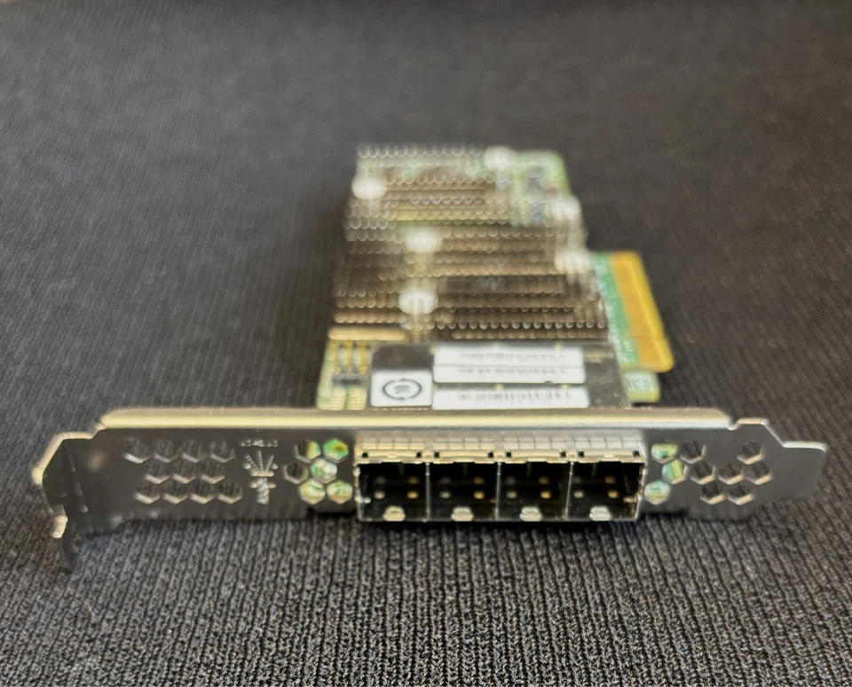 LSI 9206-16e SAS 6GBPS PCIe External Non-RAID Host Bus Adapter H3-25531-01A - Image 3 of 4