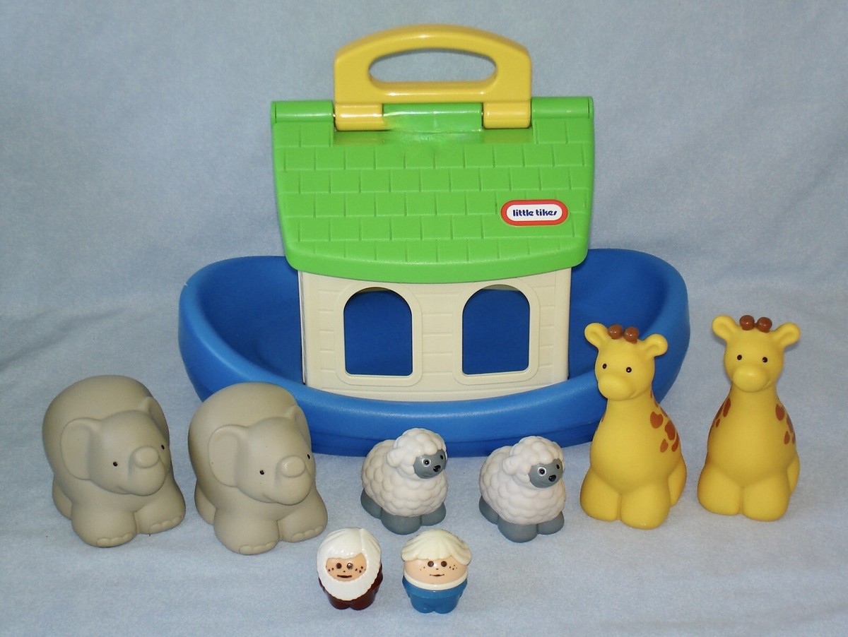 little tikes リトルタイクス トドルトッツ ノアの方舟 プレイセット Vintage Little Tikes NOAH'S ARK - Complete w/ Toddle Tots