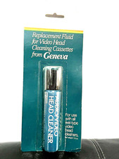 Geneva Replacement Fluid For Video Head Cleaning Cassettes, 10 Counts Box