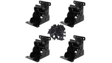 4 Pack Folding Brackets for Table Legs, Bed, Workshop, Benches -New Heavy Duty