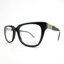 Anne Klein AK5043 (001) Eyeglasses Black Plastic Frames 51-18-135