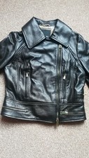 Guess By Marciano Womens Leather Jacket Size 40