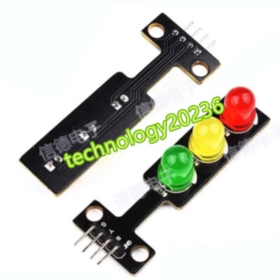 10PC NEU LED Traffic Light emitting module 5V module for Raspberry PI #YT