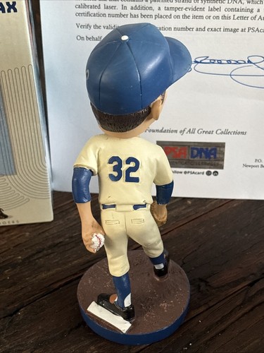 Sandy Koufax Signed 2024 Dodgers Bobblehead SGA PSA Authentic Autograph - Picture 3 of 6