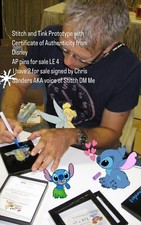 Tinkerbell summer Jumbo pin quest Tink Stitch Prototype LE4 Signed Chris Sanders