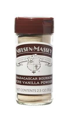 Nielsen-Massey Finest Quality Madagascar Bourbon Pure Vanilla Powder 2.5 OZ 70 g