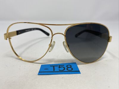 Tory Burch TY 6010 106/T3 57-14-135 3P Gold Metal Sunglasses  display picture 1
