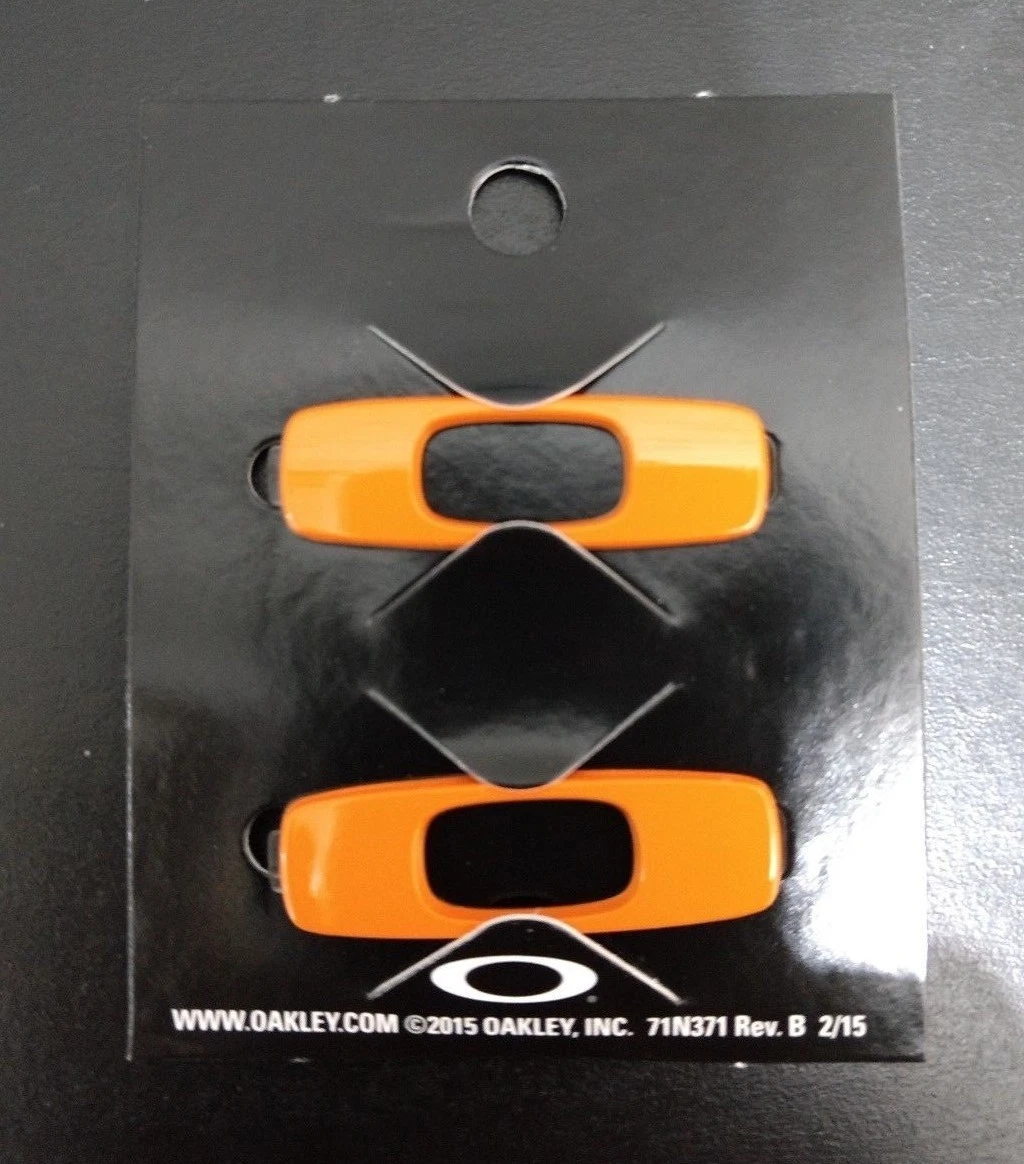 Oakley Batwolf Sunglasses Replacement Icons O Logos Team Orange New Pair 08 065