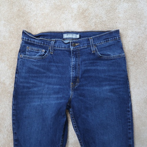 Member's Mark Straight Leg Blue Jeans Men's 34x30 denim Pants - Picture 2 of 11