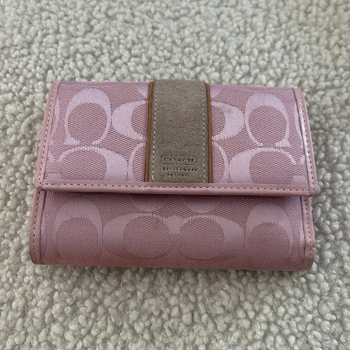 Coach Pink Leather Wallets for Women for sale | eBay