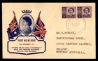 Mayfairstamps Australia FDC 1947 Princess Elizabeth Marriage First Day Cover aaz