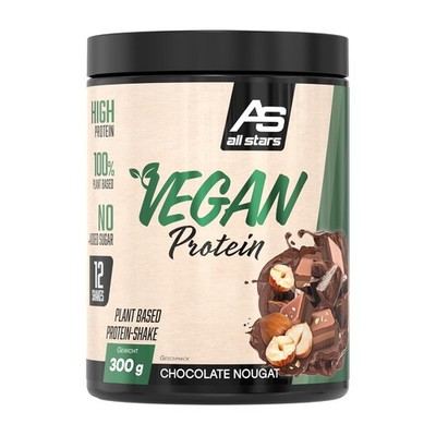 (56,63 EUR/kg) All Stars Vegan Protein Chocolate Nougat 300g Dose