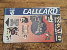 Ireland CallCard "Guinness Summer Festivals", mint in wrapper, 7/1994, 20 Units