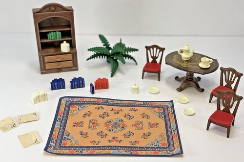 Playmobil 70894 Victorian Mansion Living / Dining Room Set Vintage Incomplete