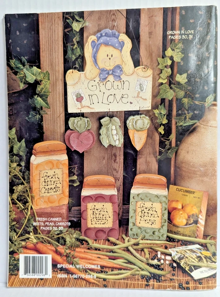 SPECIAL WELCOMES 2 Farm and Friends by Corrine Miller Wood Painting Craft Book - Image 4 of 4