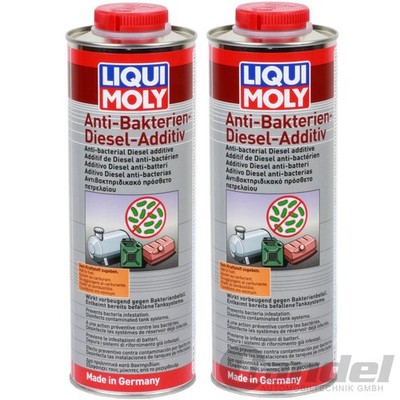2L LIQUI MOLY 21317 ANTI BAKTERIEN DIESEL STABILISATOR ADDITIV ZUSATZ 1:1000