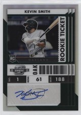 2022 Chronicles Contenders Rookie Ticket Optic Holo Prizm Kevin Smith Auto 10k8