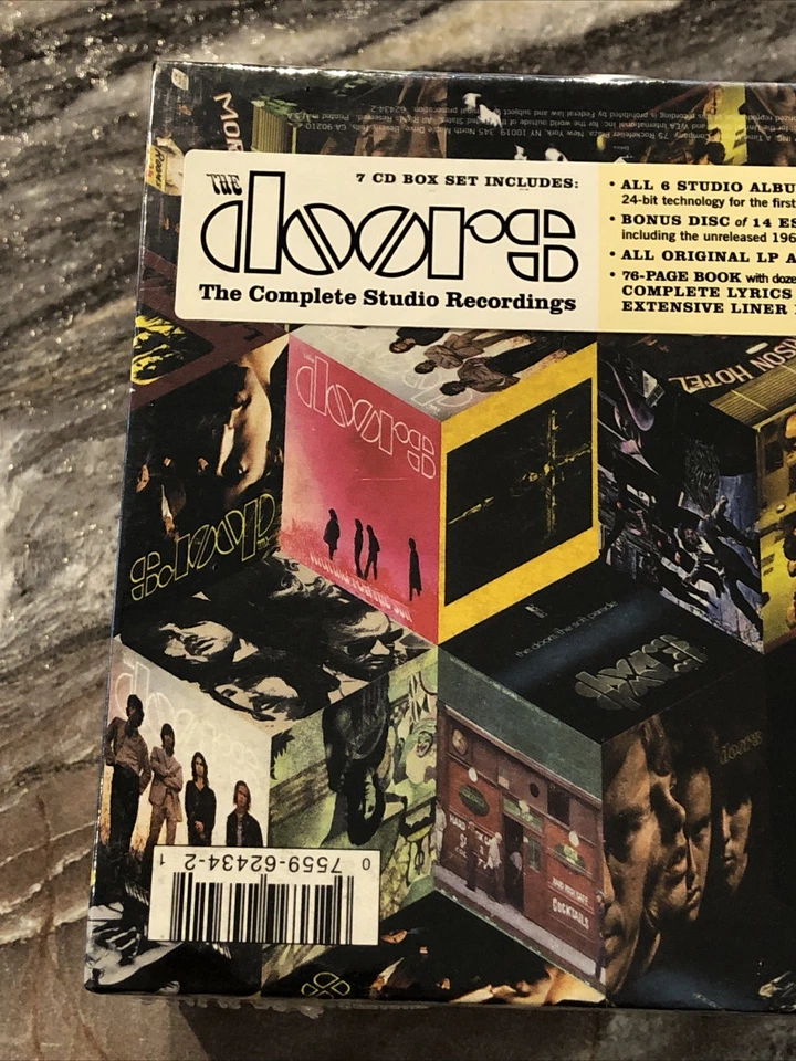 The Doors Complete Studio Recordings 7 CD Box Set 24 Bit SBM Quality New Sealed - Image 4 of 4