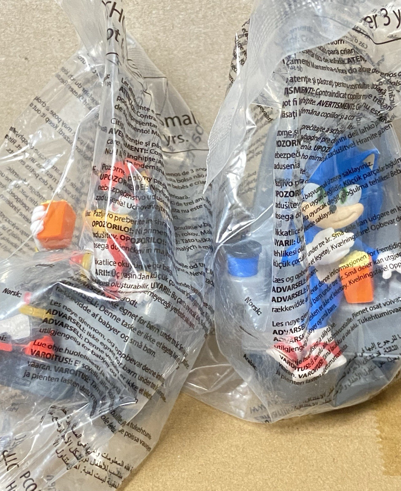 YOU PICK Movie Theater Cup Topper Figure - Sonic & Shadow / Wicked / Dog Man