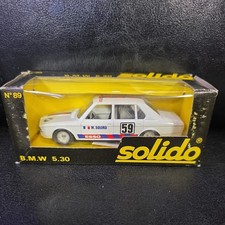 Vintage Solido 1:43 Scale BMW 530 Rallye No. 89 M. Sourd ESSO – Made in France