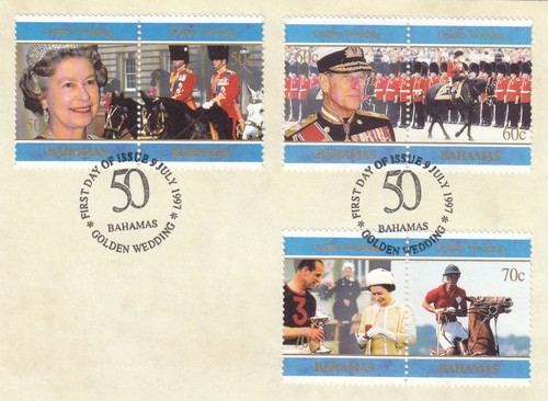 Queen Golden Wedding Bahamas gebraucht 1997 am Stück (147585)