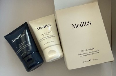 Neu Medik8 H.E.O. MASK Two Step Overnight Mask 2x 50ml OVP